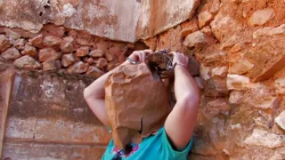 Fresh girl Naty Pink a whore with dark hair loves to take it