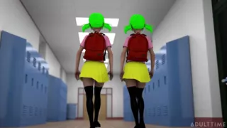 Hentai sex college episode 2 - big titty hentai milf begs for student's cum in front of the whole class!