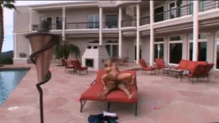 Large Breasted Young Blonde Slut Gets Fucked in the Ass by Black Cock