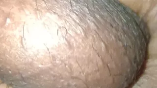Small penis Big foreskin and big balls play