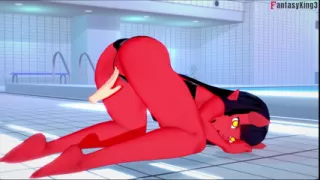 Meru the succubus Bikini POV sex