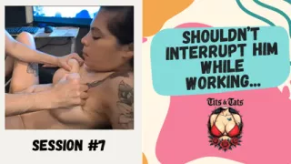 Ruby Interrupted Me While Working, So I Make Her Tits Pay The Price
