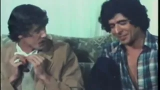 Vintage porno threesome with slut getting banged and creamed by two guys