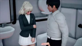 Japanese Petite 18 Plus School Stepsister Riding Hiro Cock In Toilet