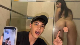 Delivery Guy Fucks The Wife Who Secretly Ordered A Dildo Behind Her Blind Husband's Back.