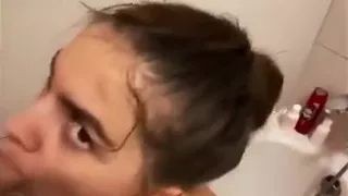 Blowjob in the Shower Is My Favorite Thing to Do in the Shower