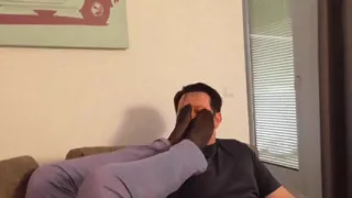 Mistress Amrita's feet smelling tyranny