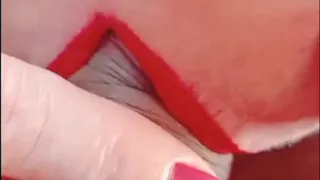 Sabrinahole take in mouth and swallow all cum