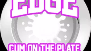 AUDIO ONLY - Edge cum on the plate eat it JOI cum countdown