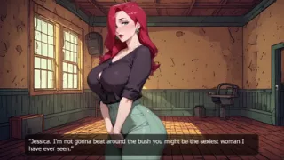 Ai Jessica Redhead Visual Novel Original