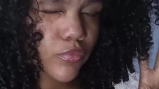 Horny twerk in a tiny thong