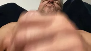 Man playing with his cock