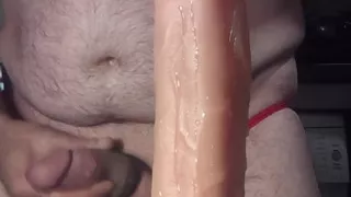 I fuck my tight ass in close-up
