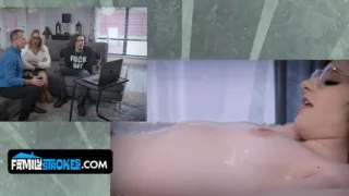 Strict Stepparents Charley Hart and Filthy Rich Control Their Stepdaughter's Love Life