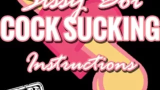 AUDIO ONLY - Sissy boi cock sucking instructions cum countdown