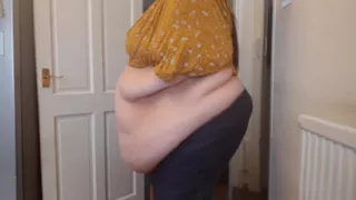 SSBBW BBW belly jiggles and wiggles