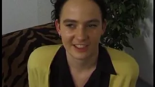 Busty brunette chick gets banged at the casting