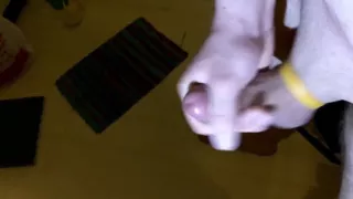 Quadruple Moaning Ruined Cumshot in My Hand