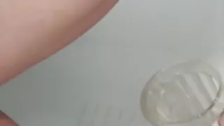 Pouring Pee on My Boobs