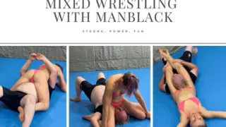 Mixed Fight with the Man in Black