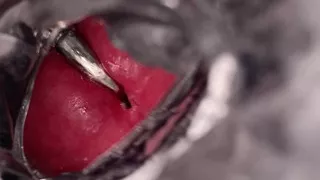 Pierced cock inside fleshlight