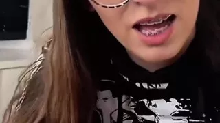 Hot Teen 18yo Brunette Gives Hardcore Sloppy Blowjob Till My Dick Cant Take Anymore in POV