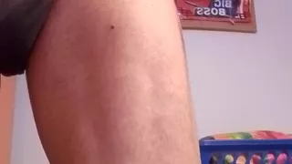 Striptease with big cock