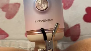 Fucking machine, clip pussy, fuck dildo