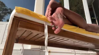 Foot Ignore by the Pool POV