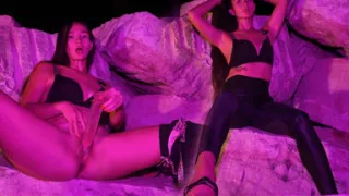 Perfect Nigh Orgasms by Super Sexy Goddes with Dildo