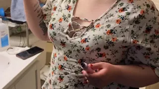 Married Interracial Couple Have Some Fun Outdoors