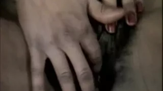 Horny Mature Babe Stuffs Hairy Pussy with Throbbing Banana