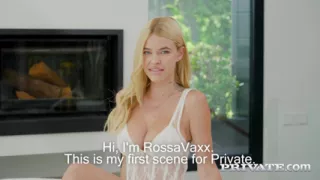 Private com - Rossavaxx, debuts in porn with anal