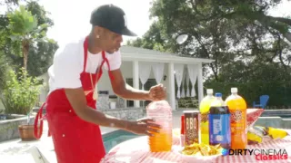 Cookout becomes wild ebony orgy