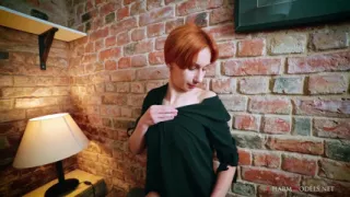 Mary Jane Redhead 30yo Beauty Without Pants but with Big Boots Video