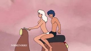 Young Arab Student and a Beautiful Blonde: Hot Fuck on the Scooter.