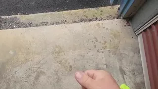 Almost Caught Enjoying the Storage Unit