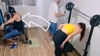 Wife Cheating on Her Husband at the Gym Behind His Back!