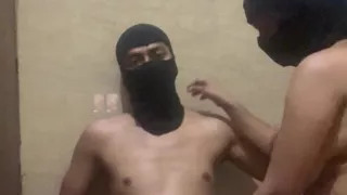 Fucking in a bathroom