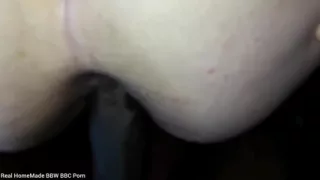 Fucking Polish SSBBW closeup deep anal moaning orgasms