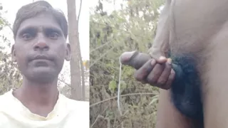 Rajesh Playboy 993 Outdoor Masturbating Big Cock and Cumming