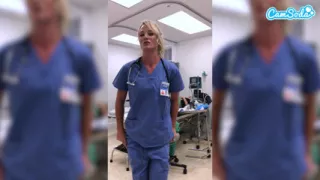 Fit MILF Nurse Gets Fired for Masturbating in the Hospital