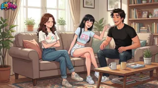 I Fucked My Girlfriend's Stepsister (19) While She Was Watching Hentai Anime