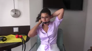 Calisa's Gag Training Ordeal: From Ballgags to Humiliating Hook Gags! (fullhd)