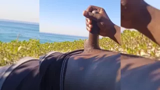 Cautionwear Headsets!!! Stranger Walks by While I Cum!