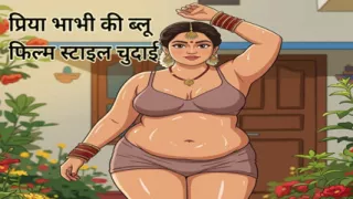 Priya Bhabhi's Blue Film Style Fucking