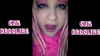 Cum Drooling with Slurping Sounds Extended.