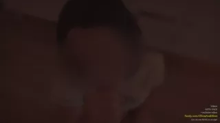 Late Night Blowjob After Party came on Tongue