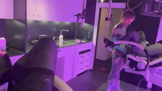 Heavy Tattoo Pegging - Boyfriend Gets Fucked & Fingered Deep
