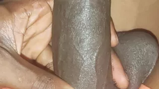 Black cock is awake again